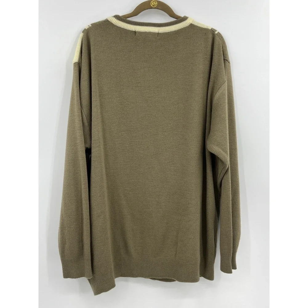 A Adams and Spire Sweater Y2K Men's Size XL Acrylic Vintage